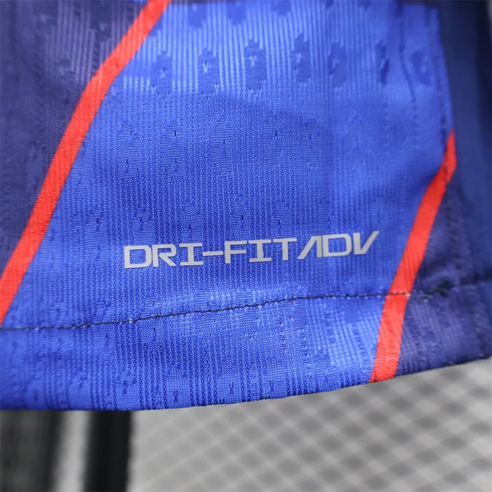 Croatia 2024/25 Euro Away Jersey Player Version detalj 3