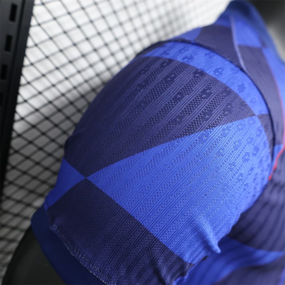 Croatia 2024/25 Euro Away Jersey Player Version detalj 7