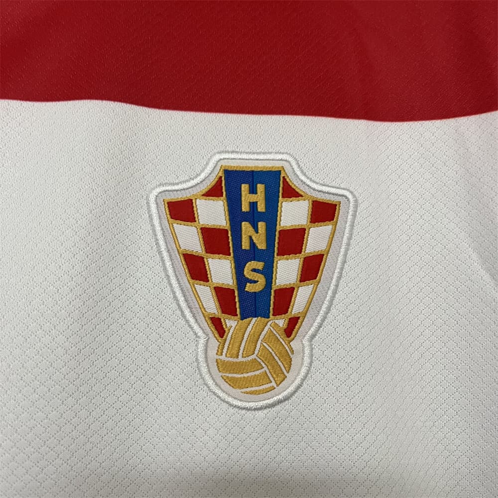 Croatia 2024/25 Euro Home Jersey detalj 4