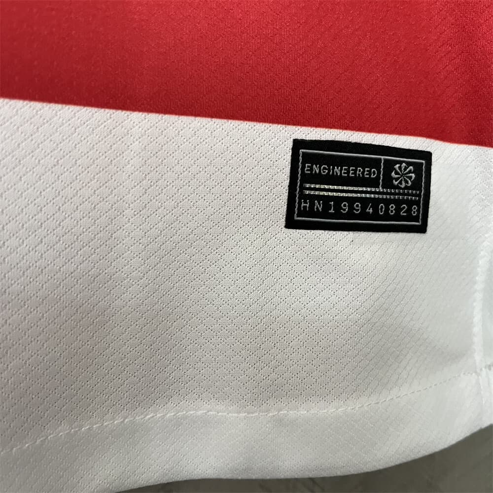 Croatia 2024/25 Euro Home Jersey detalj 7