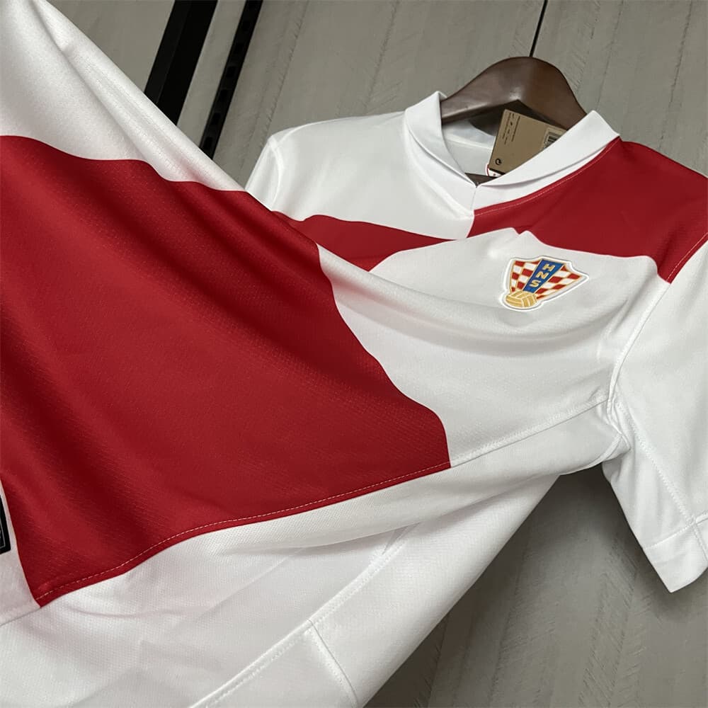Croatia 2024/25 Euro Home Jersey detalj 8