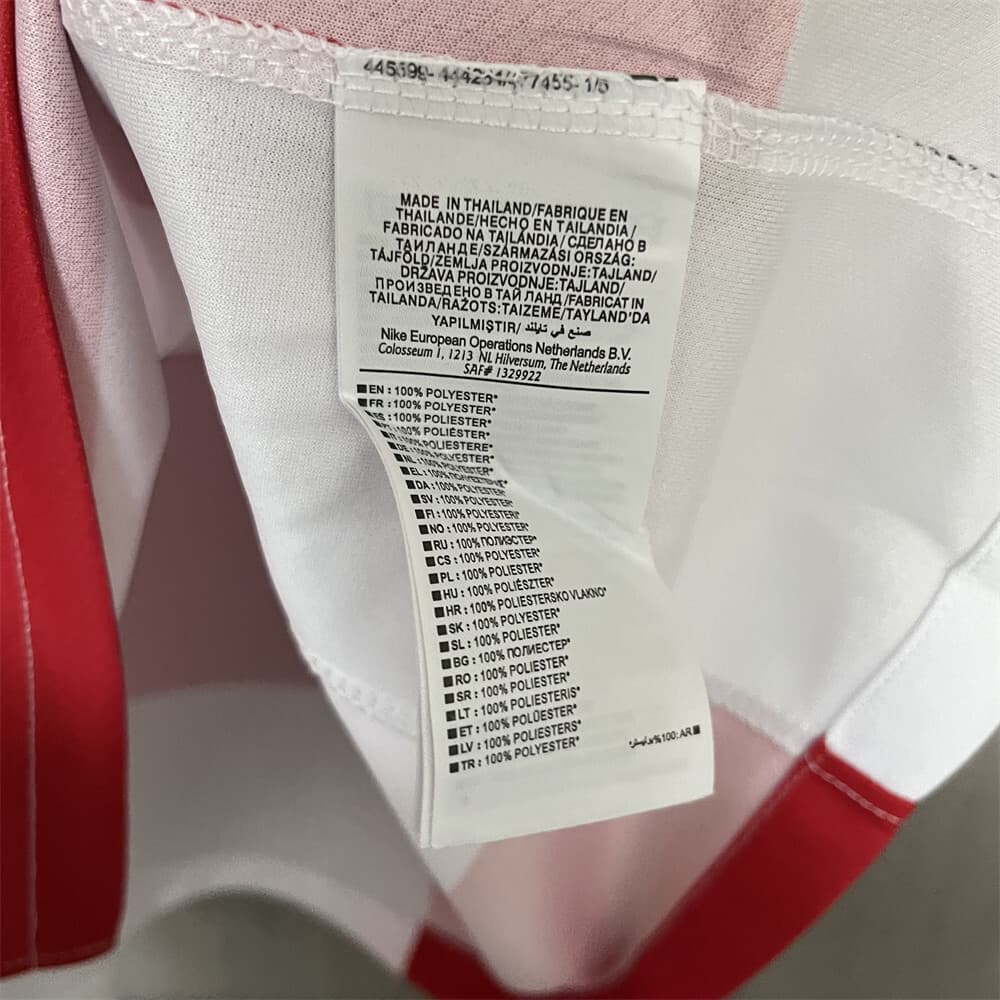 Croatia 2024/25 Euro Home Jersey detalj 9