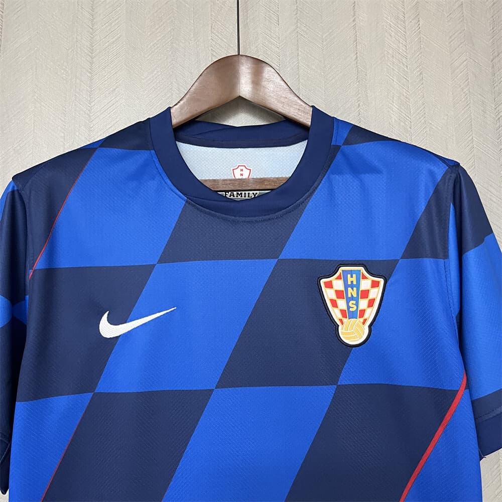 Croatia 2024/25 Euro Away Jersey detalj 3