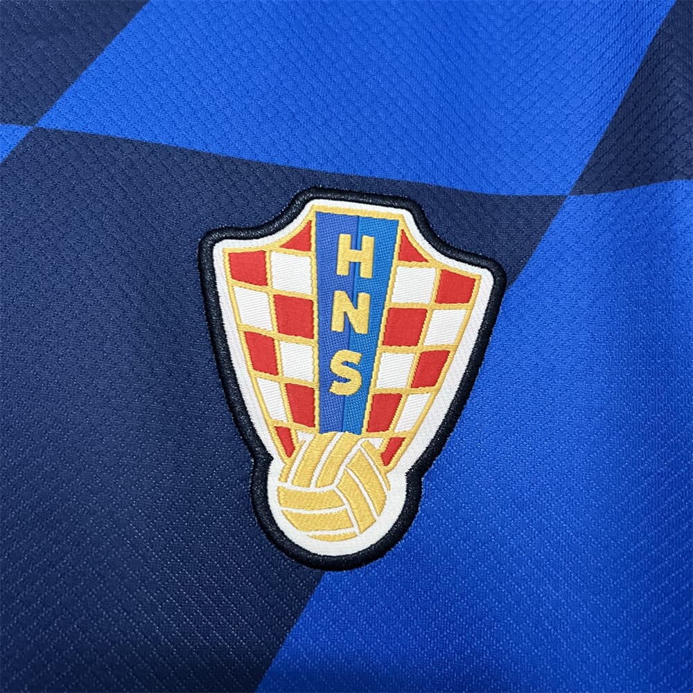 Croatia 2024/25 Euro Away Jersey detalj 4