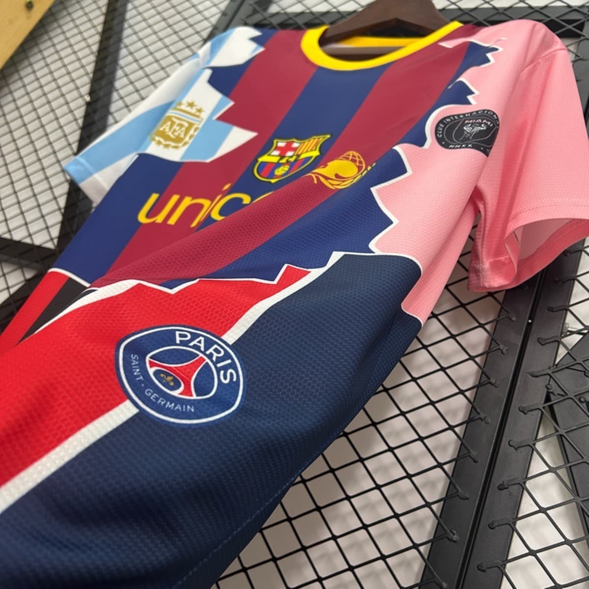25/26 Barcelona/Inter Miami/PSG/Argentina Messi 10 Commemorative Edition jersey S-4XL detalj 3