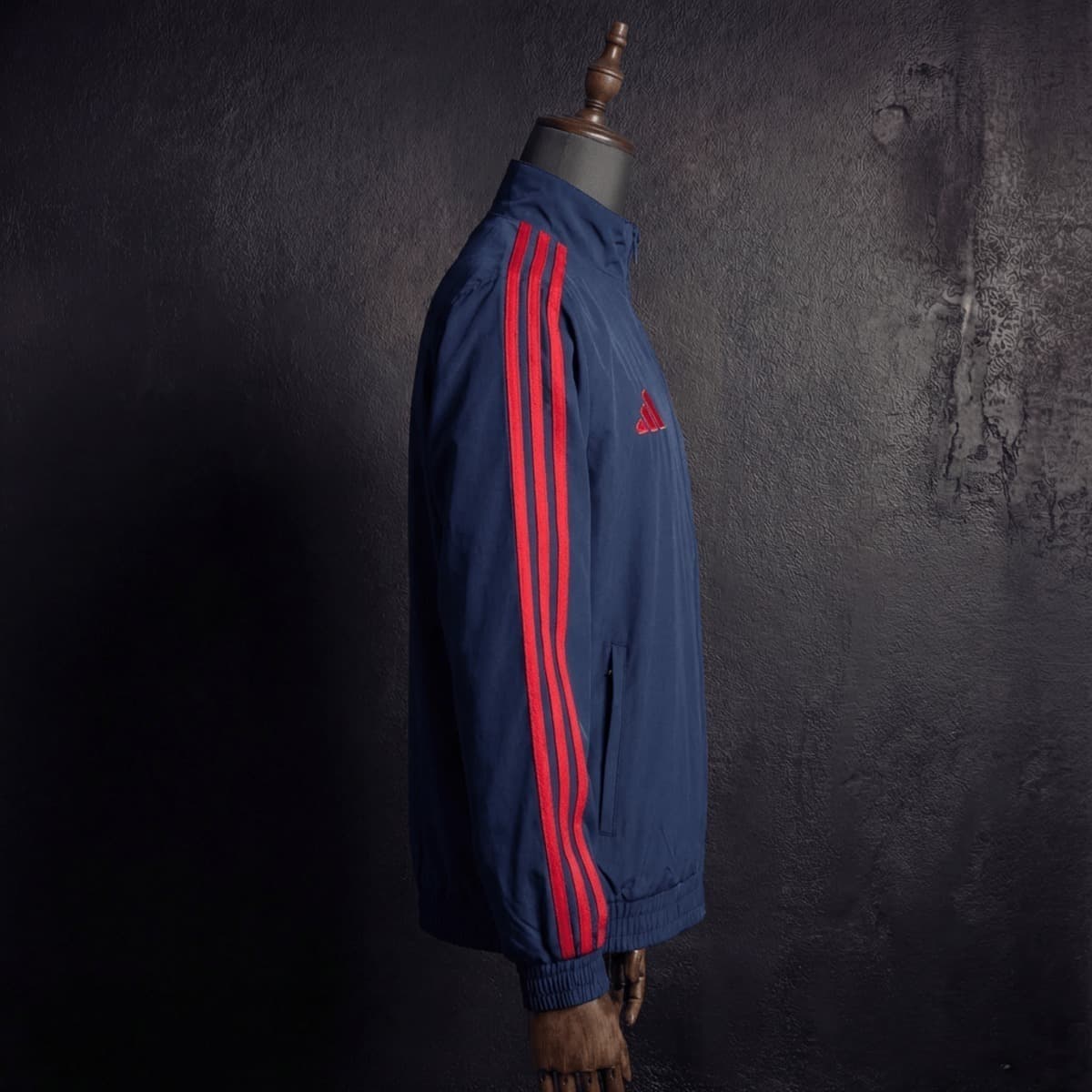 2025/26 Bayern Munich Royal Blue ReverSible Windbreaker S-3XL detalj 11