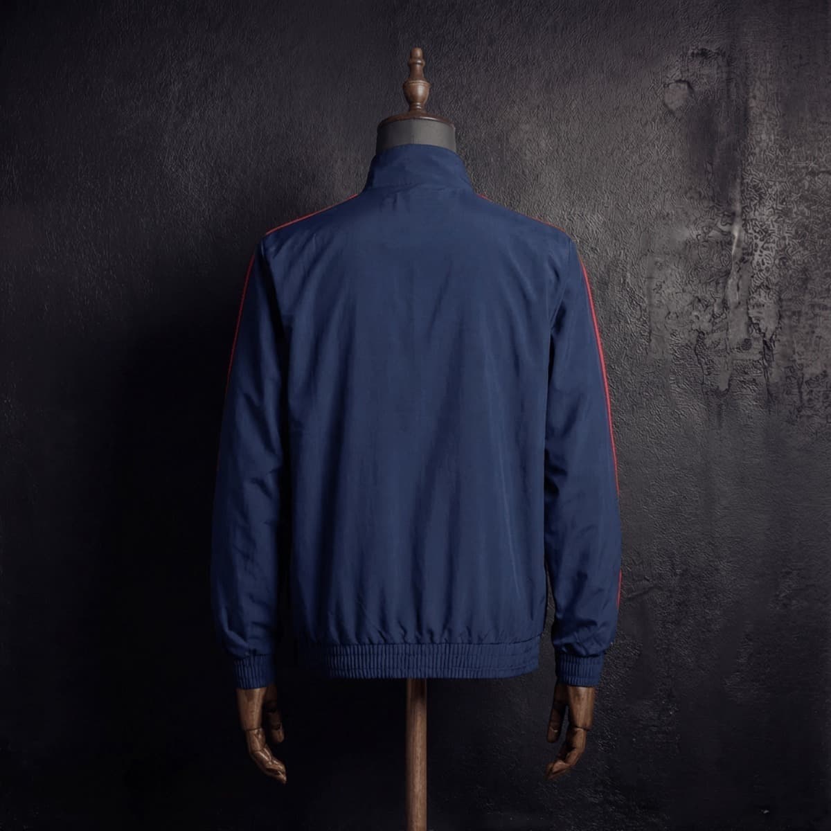 2025/26 Bayern Munich Royal Blue ReverSible Windbreaker S-3XL detalj 12