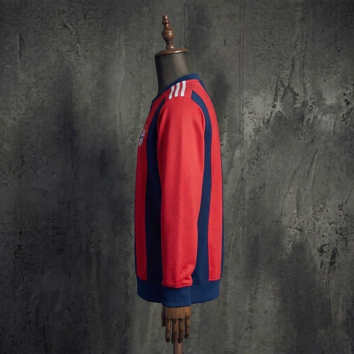 2025/26 Bayern Munich Long Sleeve Red & Cyan Sweatshirt M-3XL detalj 7