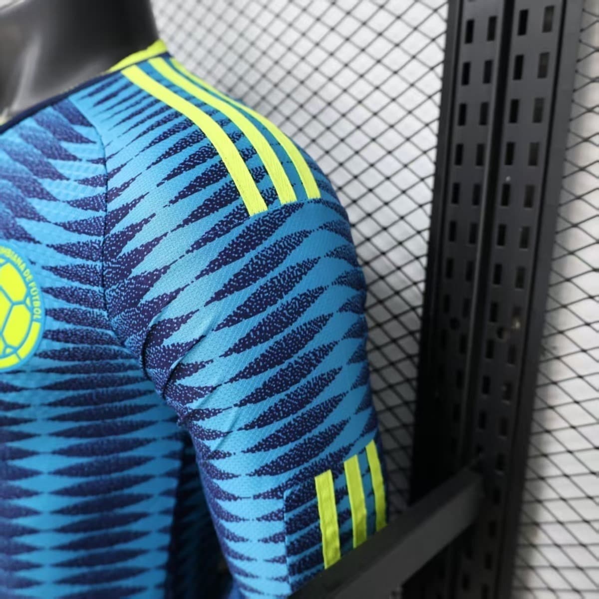 Colombia 2026 World Cup Away Jersey Player Version Long Sleeve S-XXL detalj 9