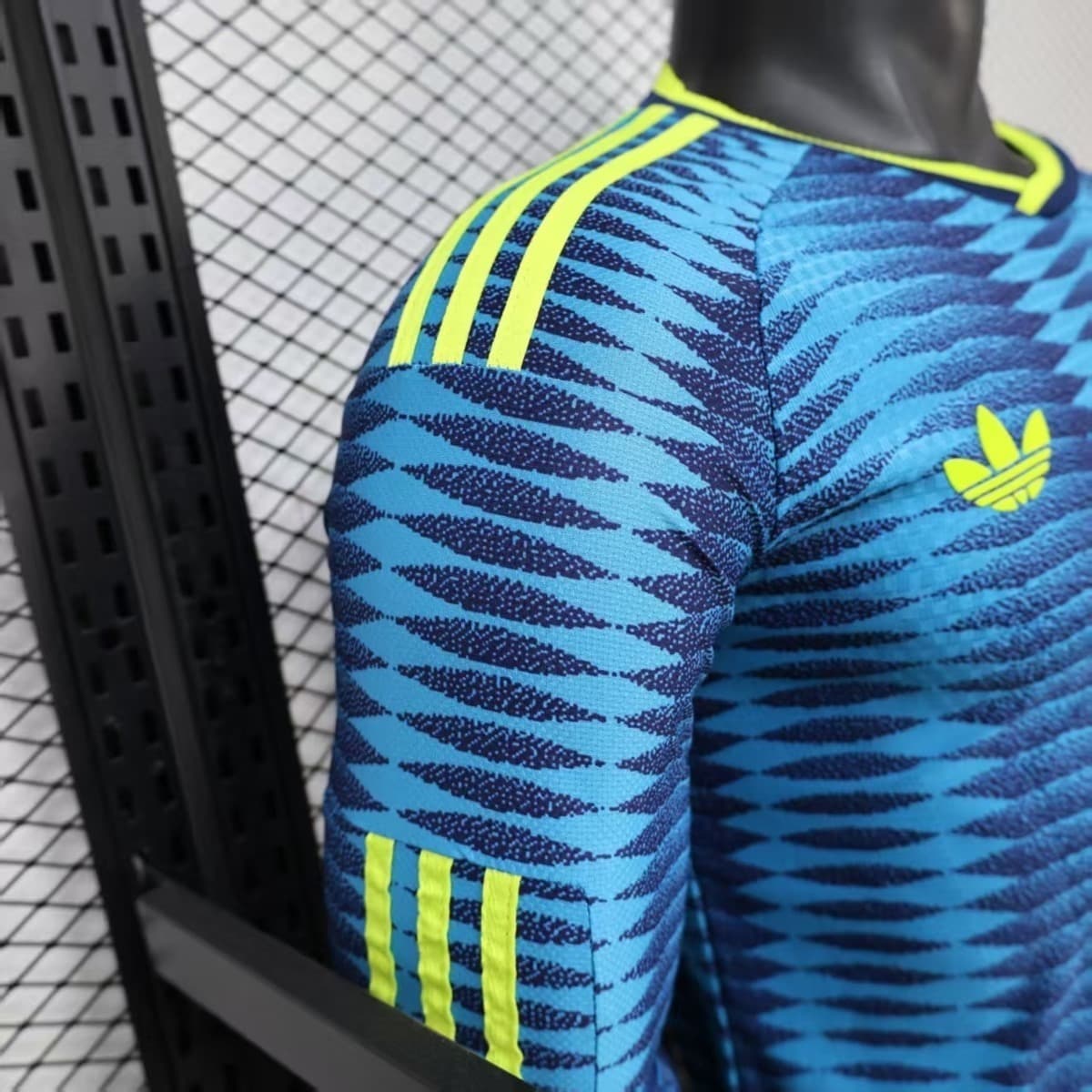 Colombia 2026 World Cup Away Jersey Player Version Long Sleeve S-XXL detalj 10