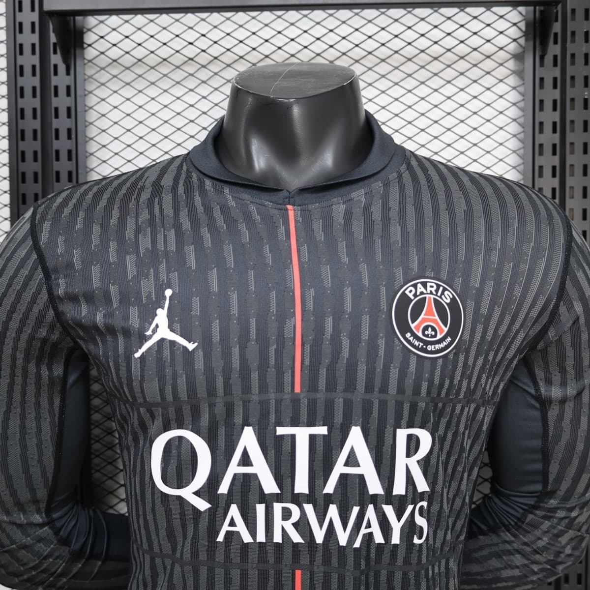 2025/26 PSG Third Away jersey Player Version Long Sleeve S-XXL detalj 3