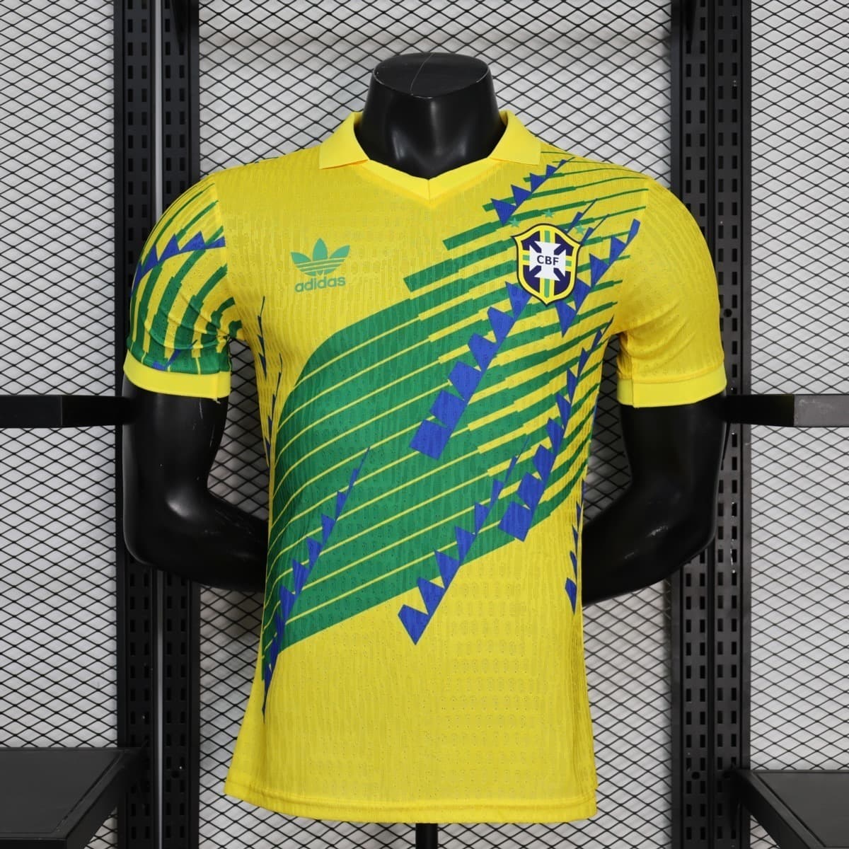 2026 Brazil Special Edition Yellow Jersey Player Version S-XXL detalj 2
