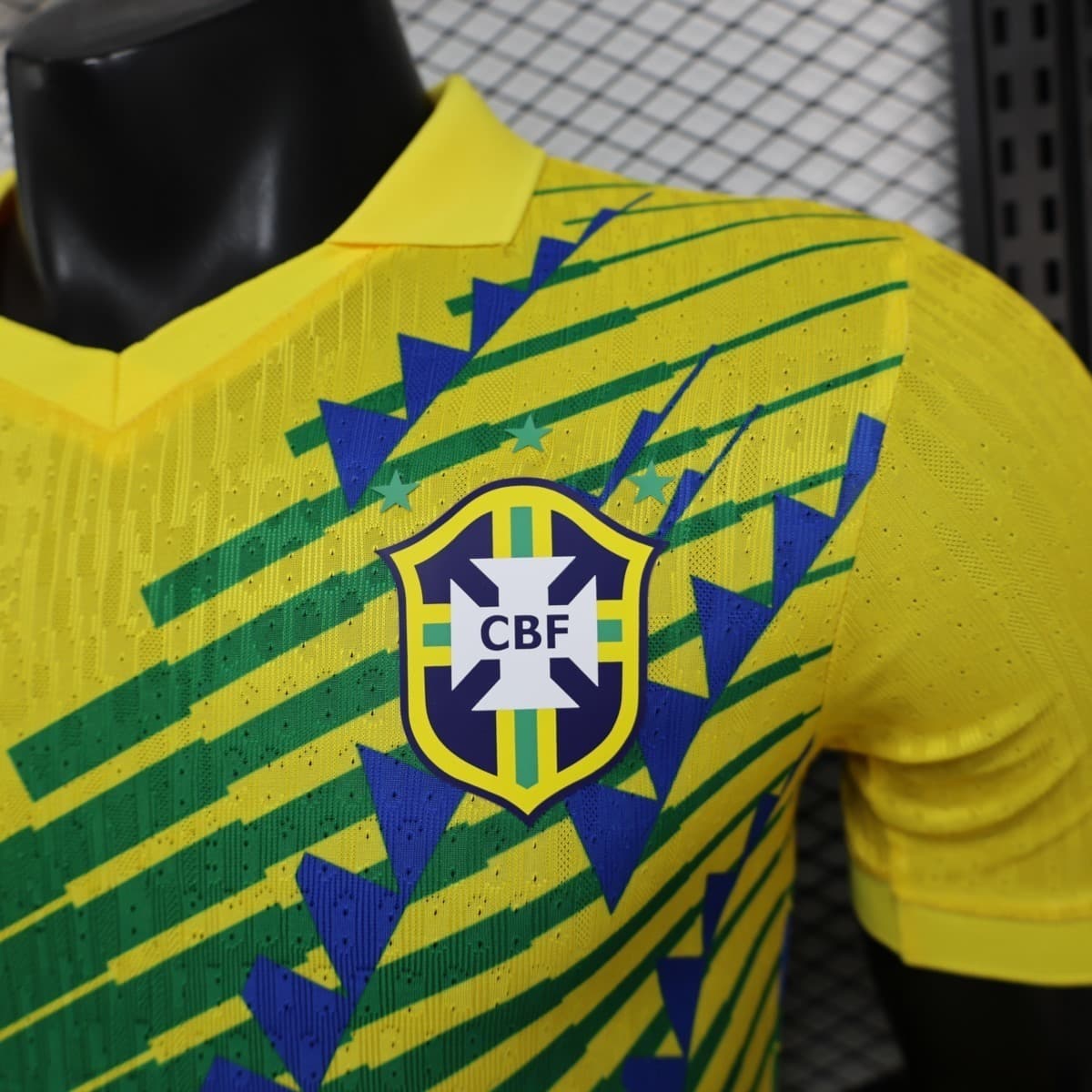 2026 Brazil Special Edition Yellow Jersey Player Version S-XXL detalj 4