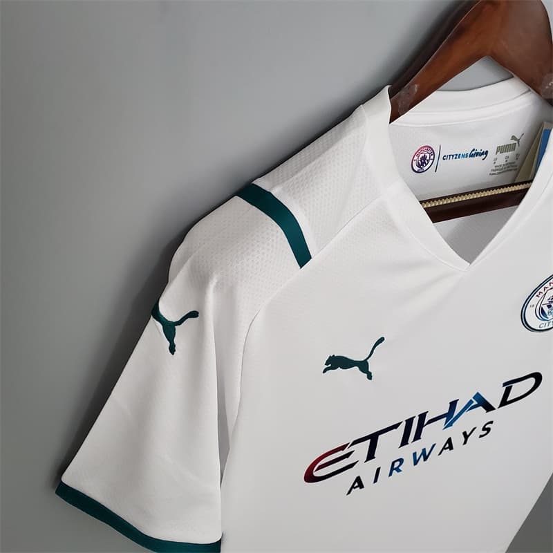Retro 2021/22 Manchester City Away Jersey S-XXL detalj 8