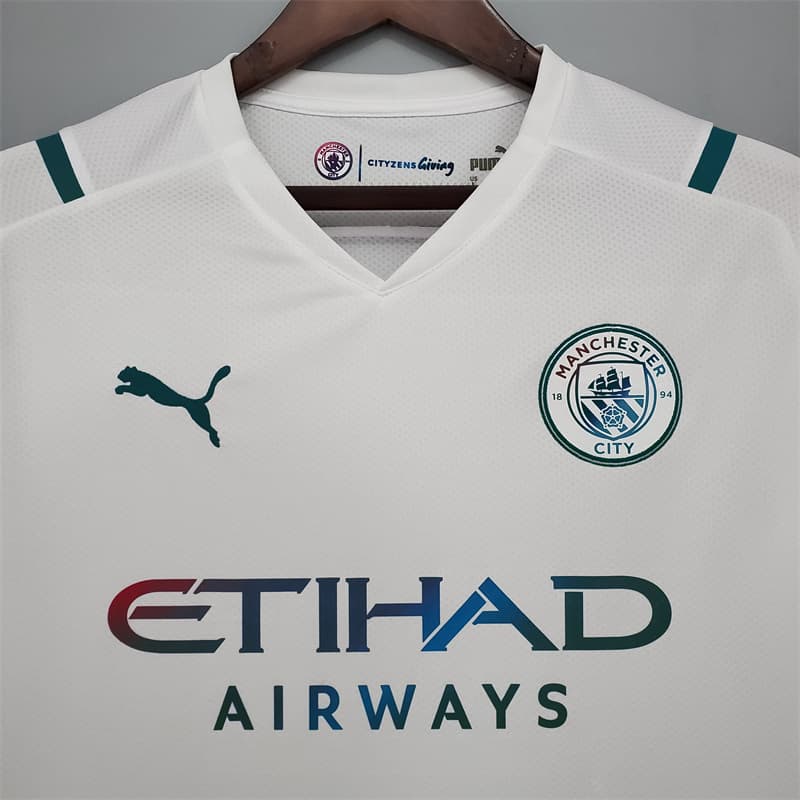 Retro 2021/22 Manchester City Away Jersey S-XXL detalj 12