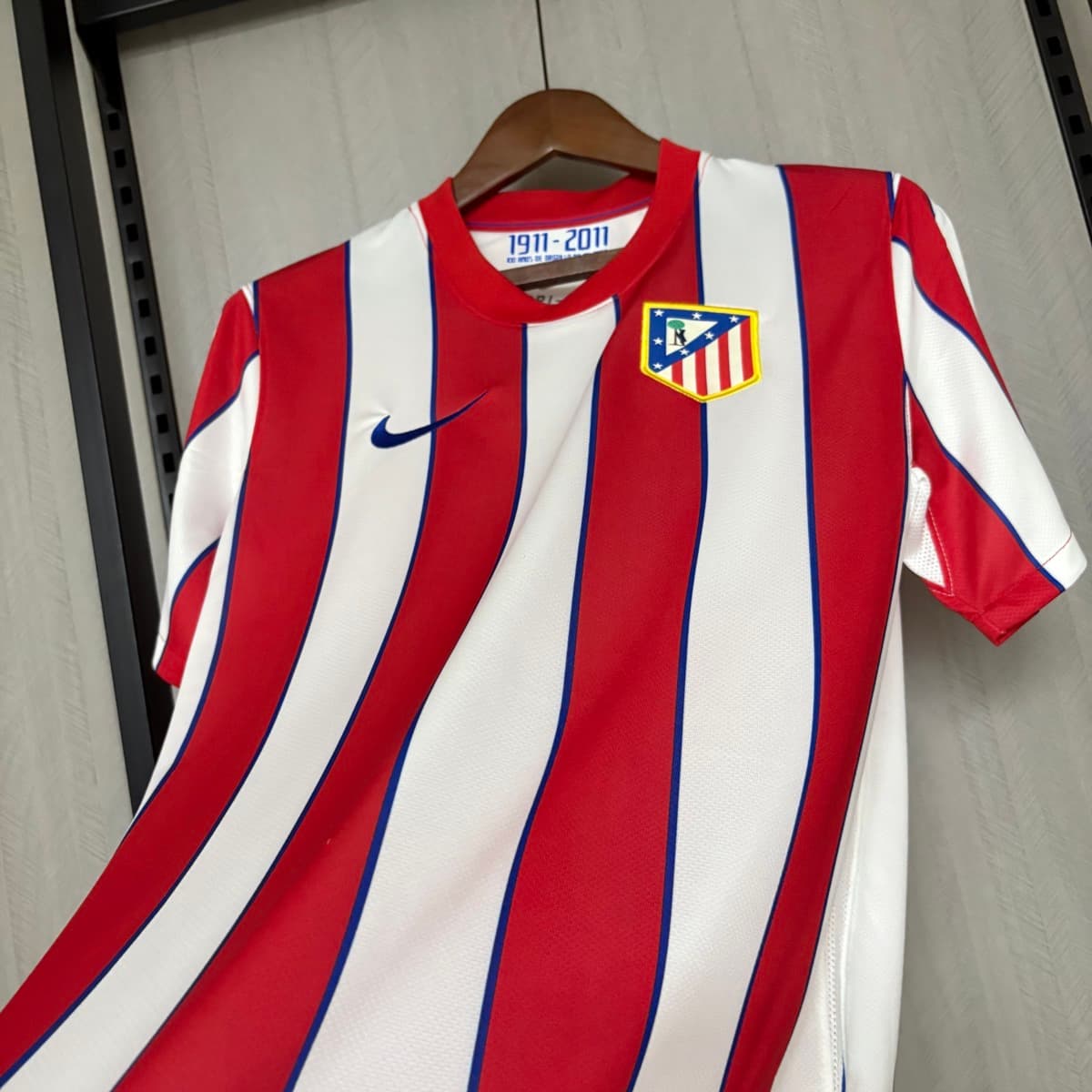 Retro 2011/12 Atletico Madrid Champions League Edition Home jersey S-XXL detalj 5