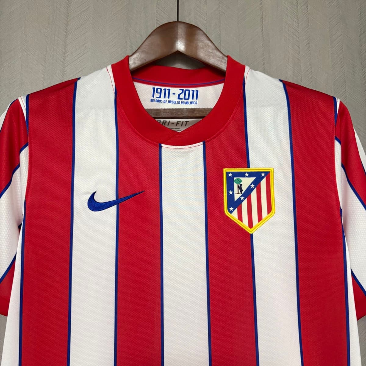 Retro 2011/12 Atletico Madrid Champions League Edition Home jersey S-XXL detalj 11