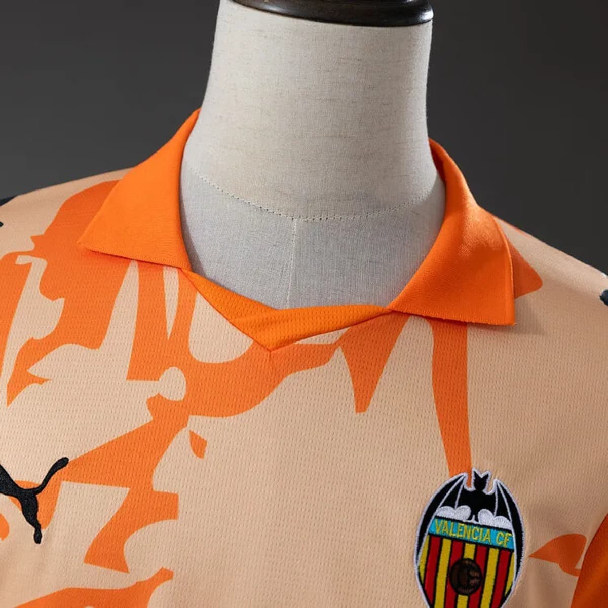 2025/26 Valencia CF Vintage Style Jjersey S-4XL detalj 4