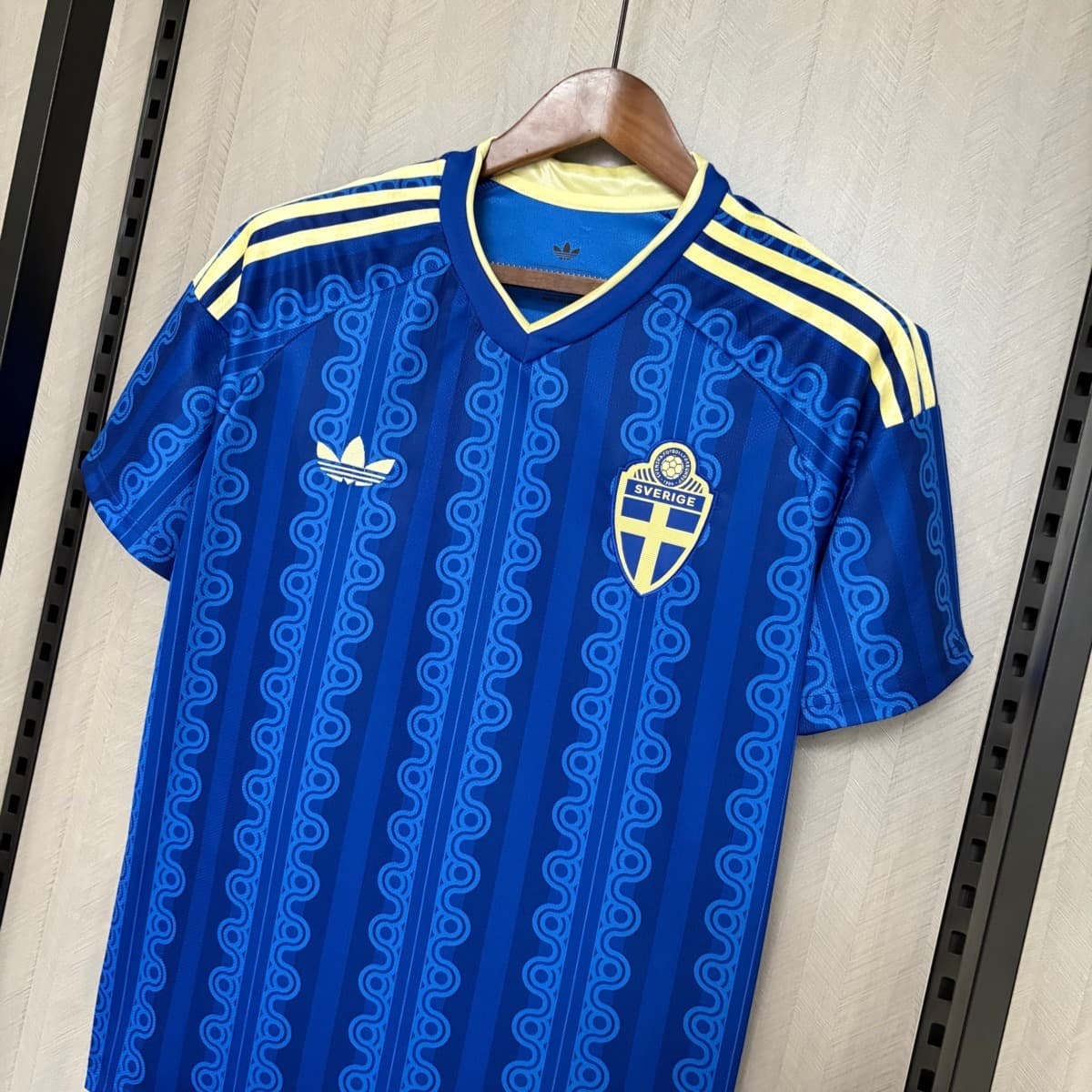 Sweden 2026 World Cup Away Jersey S-4XL detalj 7