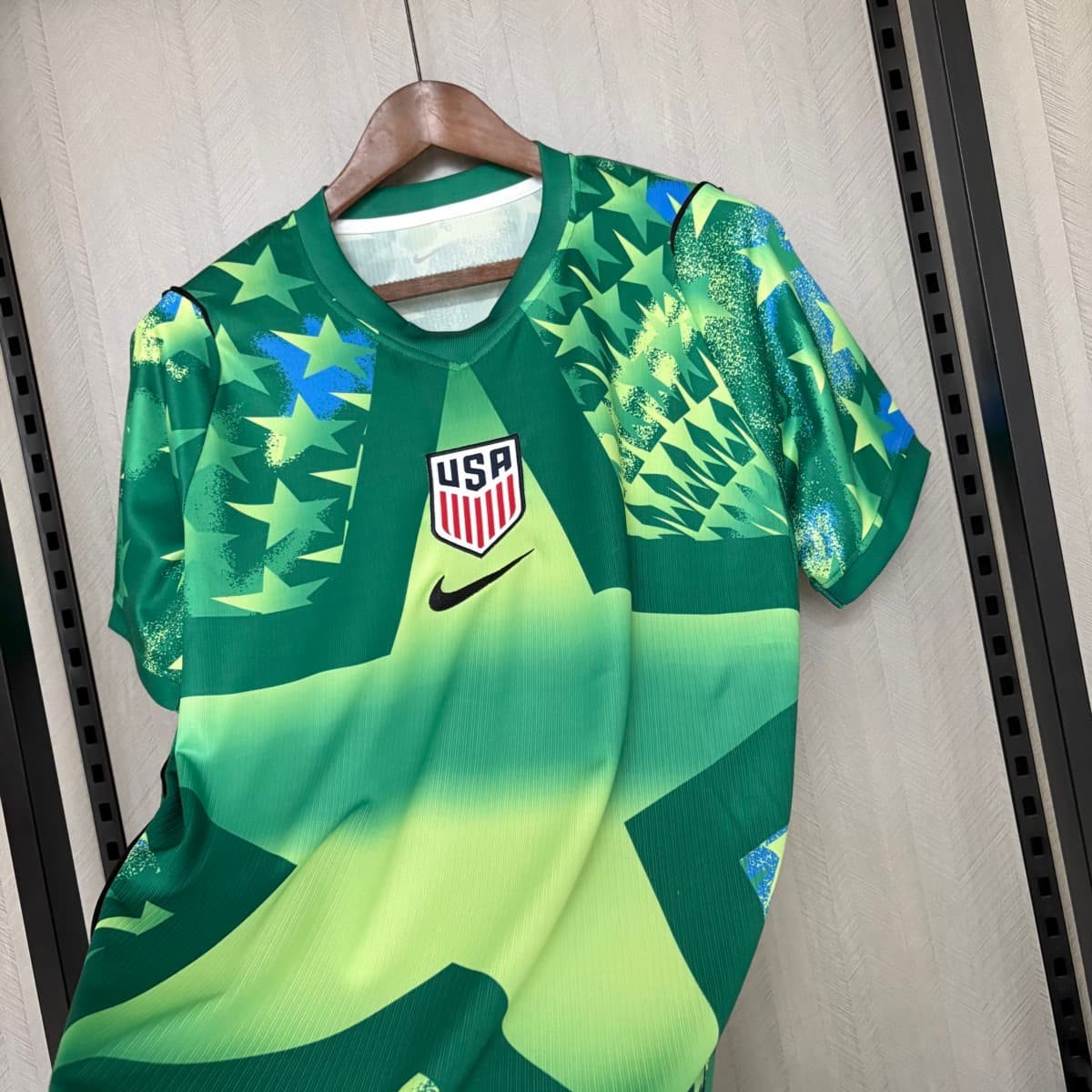 USA 2026 World Cup Goalkeeper Green Jersey S-4XL detalj 6