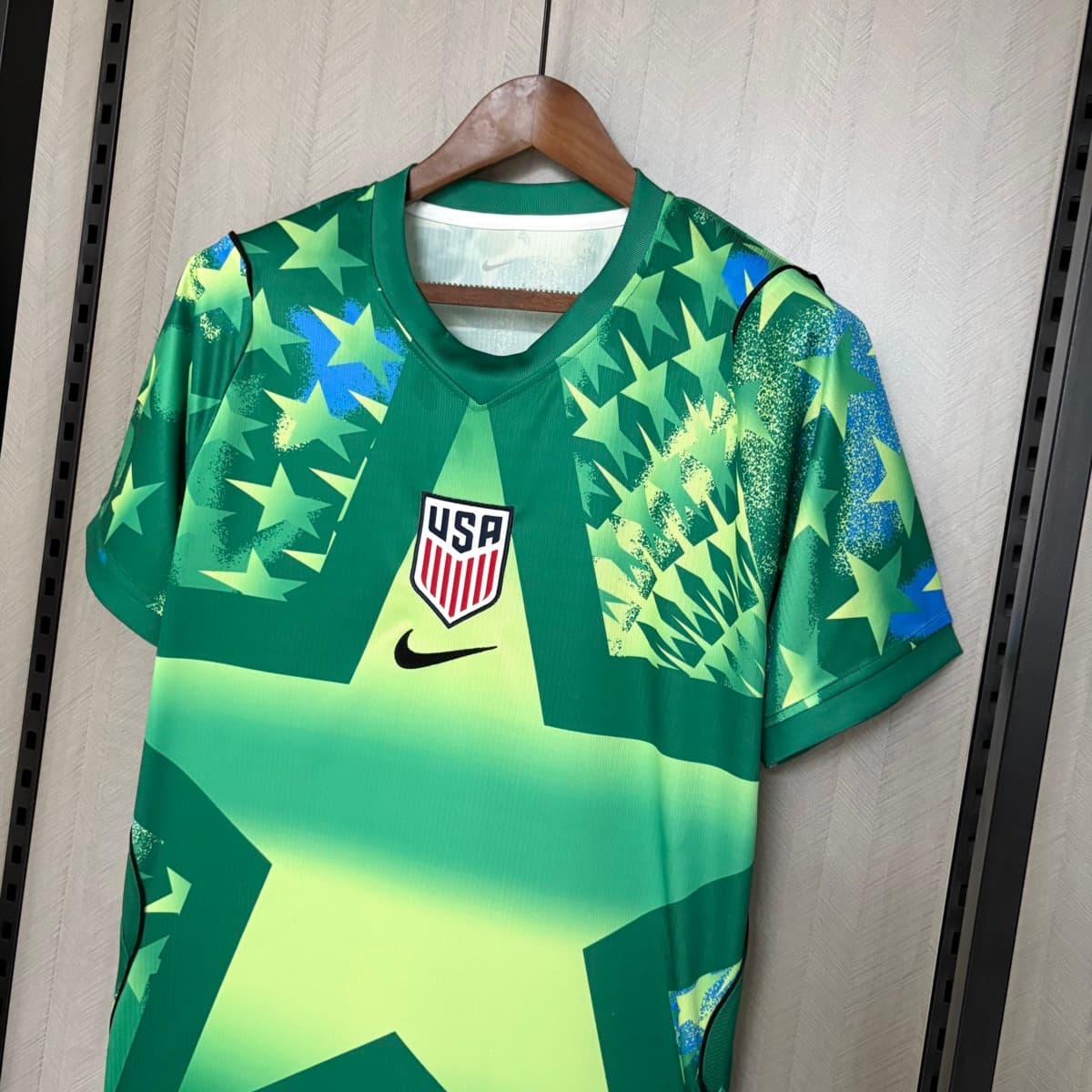 USA 2026 World Cup Goalkeeper Green Jersey S-4XL detalj 7