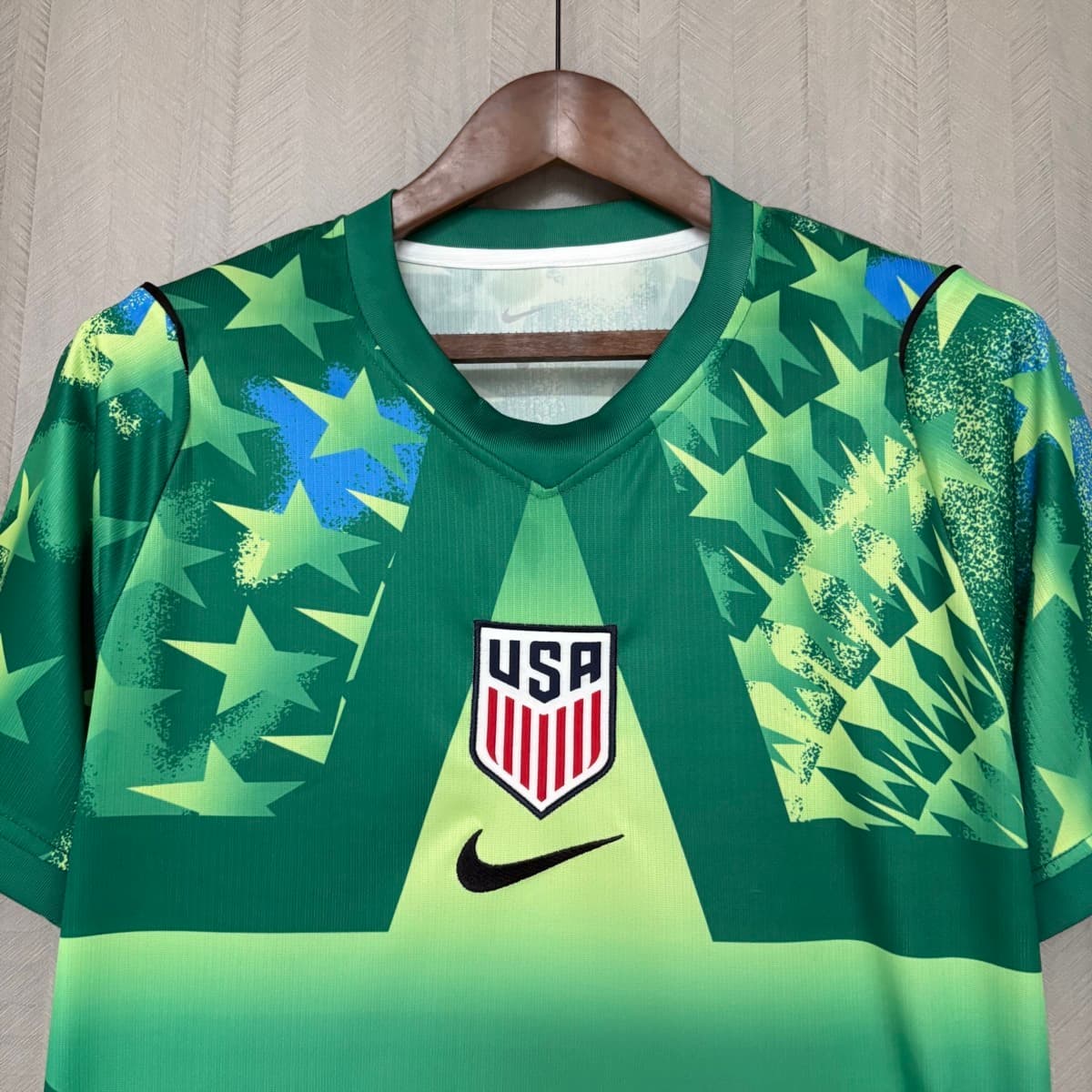 USA 2026 World Cup Goalkeeper Green Jersey S-4XL detalj 9
