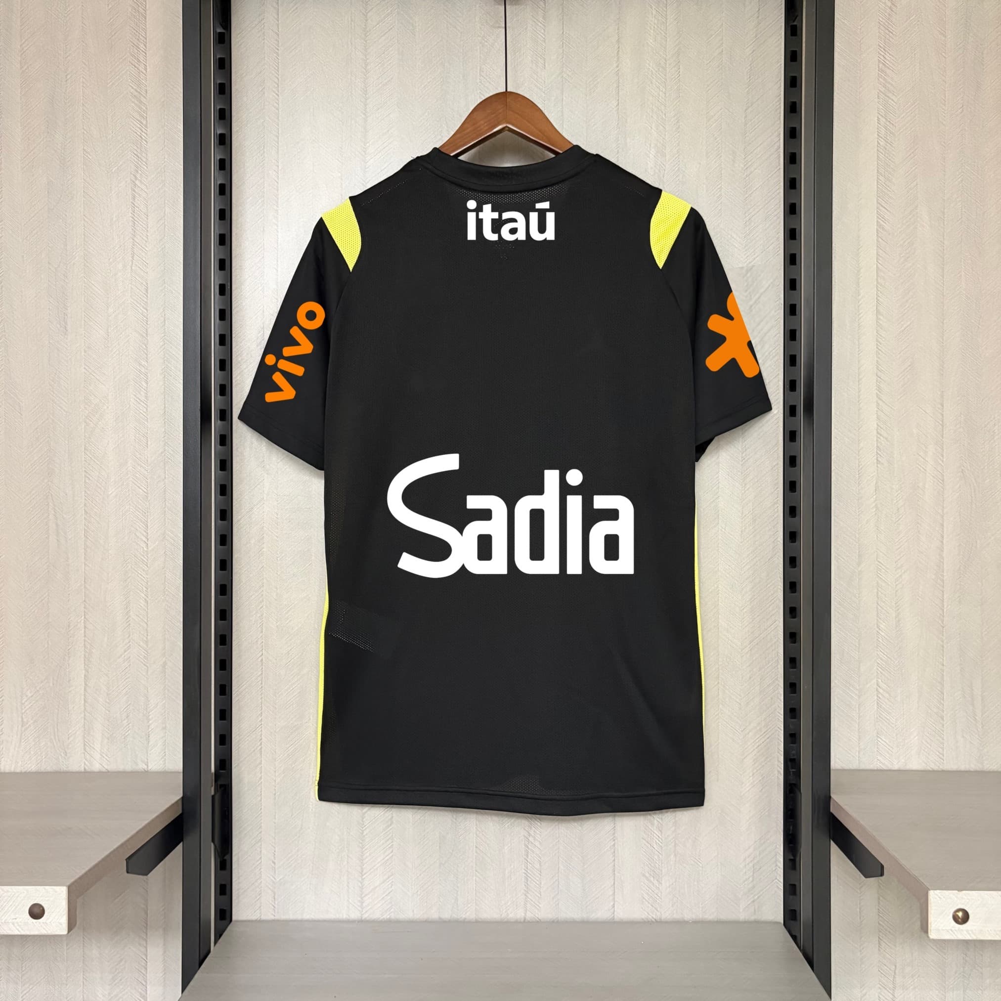 Brazil 2026 World Cup Training Black jersey All Sponsors S-4XL