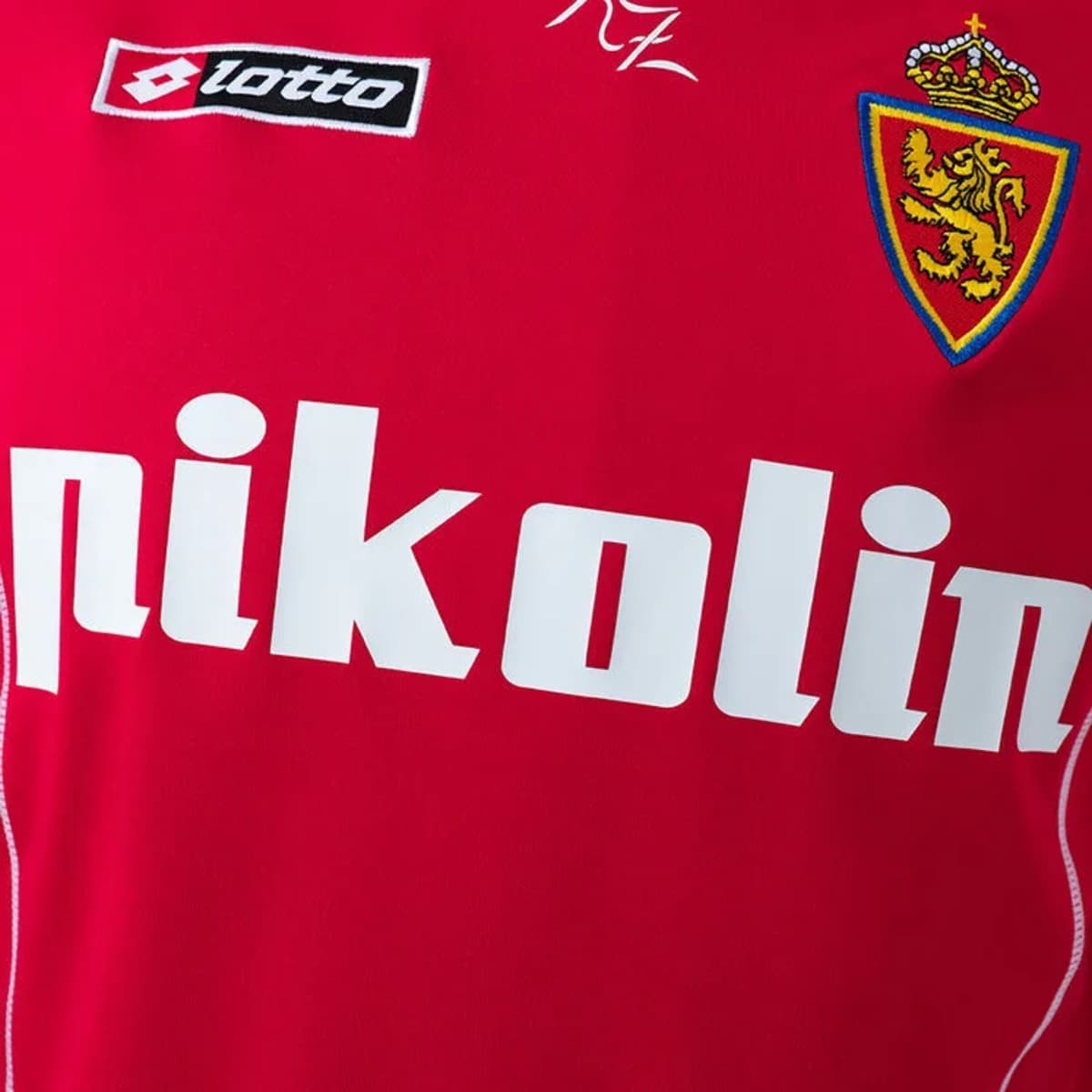 Retro 2004/05 Zaragoza Away Jersey S-XXL detalj 6