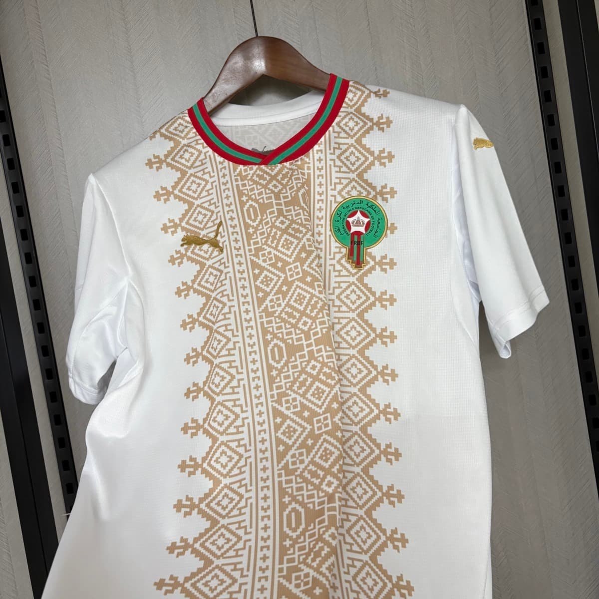 Morocco 2026 World Cup Away Jersey S-4XL detalj 5