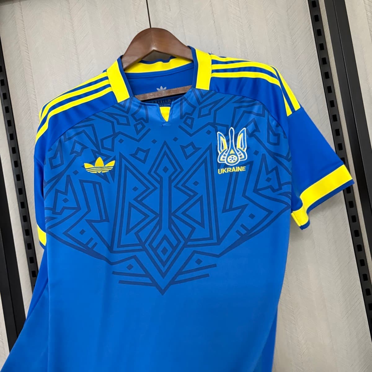 2026 Ukraine Away Jersey S-4XL detalj 5