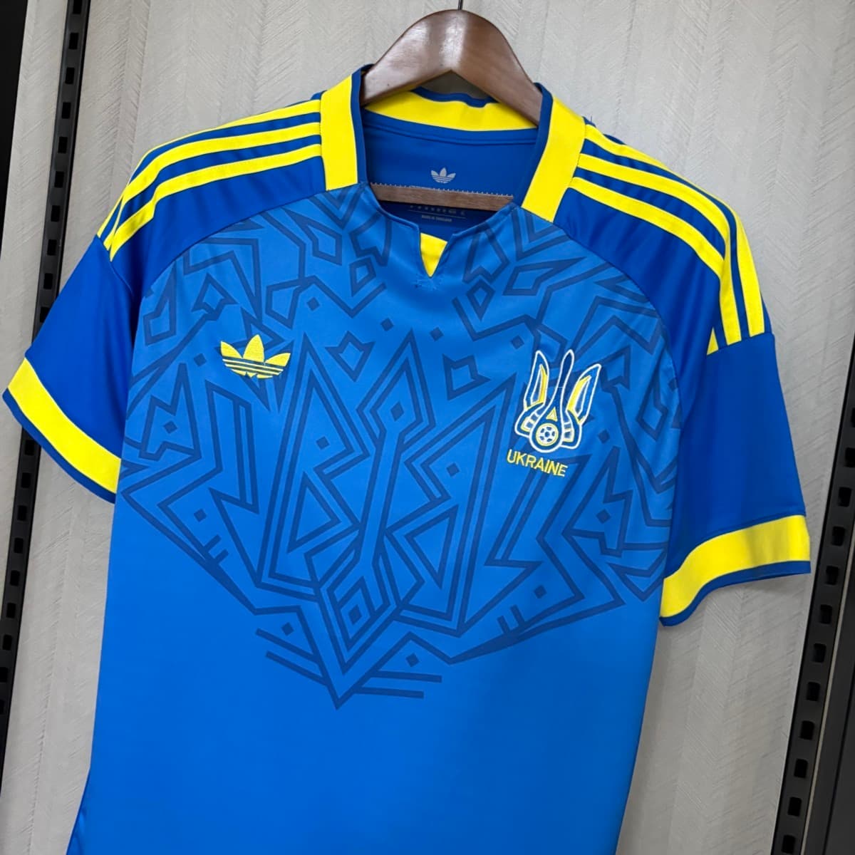 2026 Ukraine Away Jersey S-4XL detalj 6