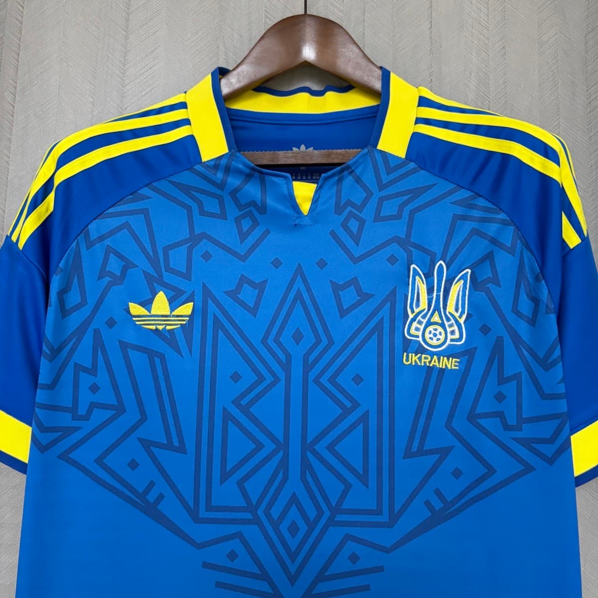 2026 Ukraine Away Jersey S-4XL detalj 9
