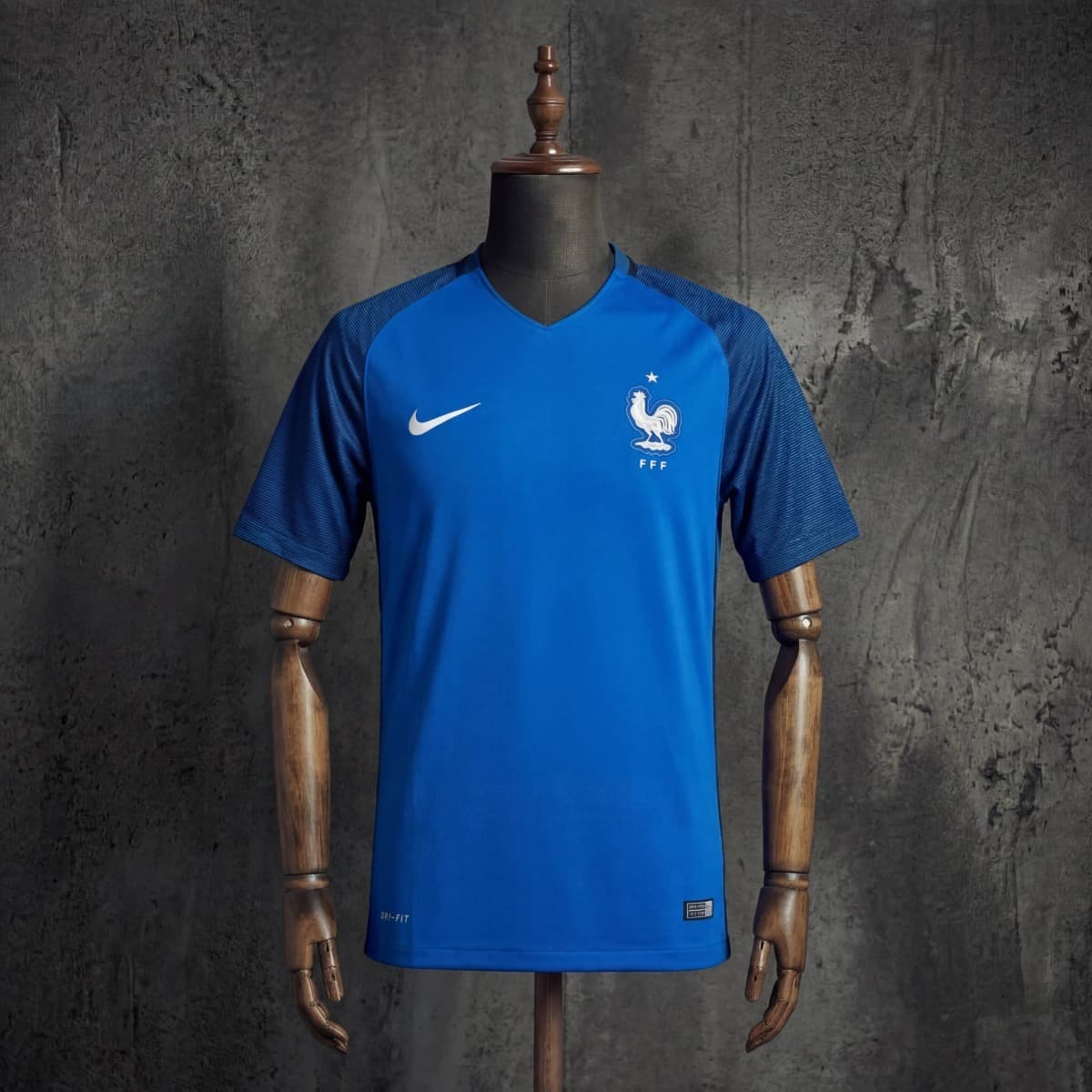 Retro 2016 France Home Jersey S-XXL