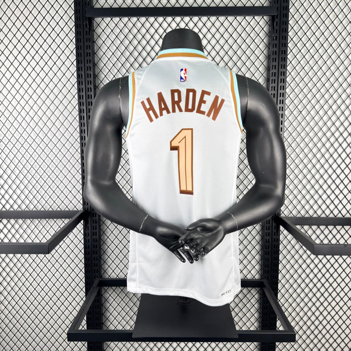 Cleverland Cavaliers Round Neck White Jersey HARDEN#1 S-XXL