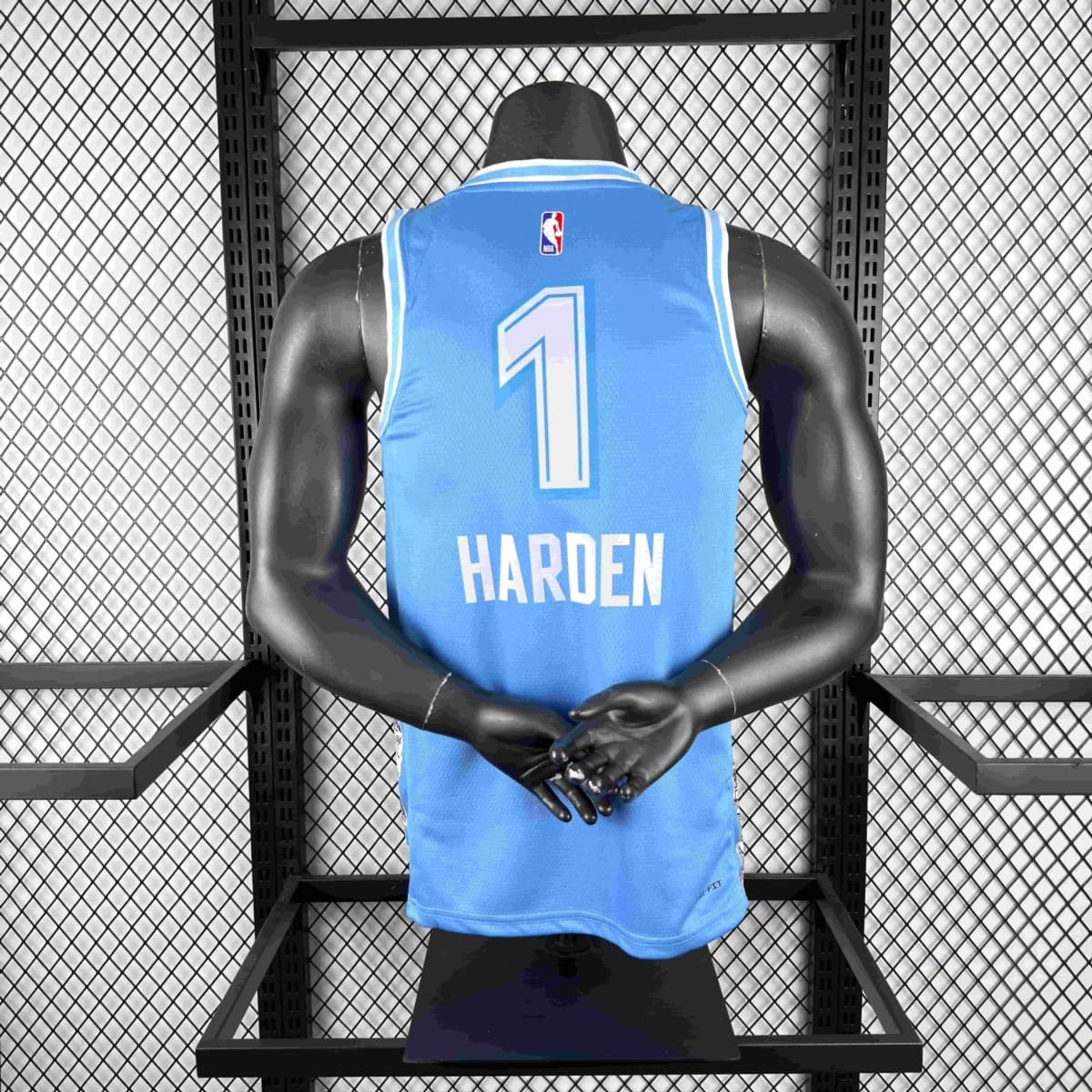 2025 Cleverland Cavaliers Round Neck Blue City Edition Jersey HARDEN#1 S-XXL detalj 11