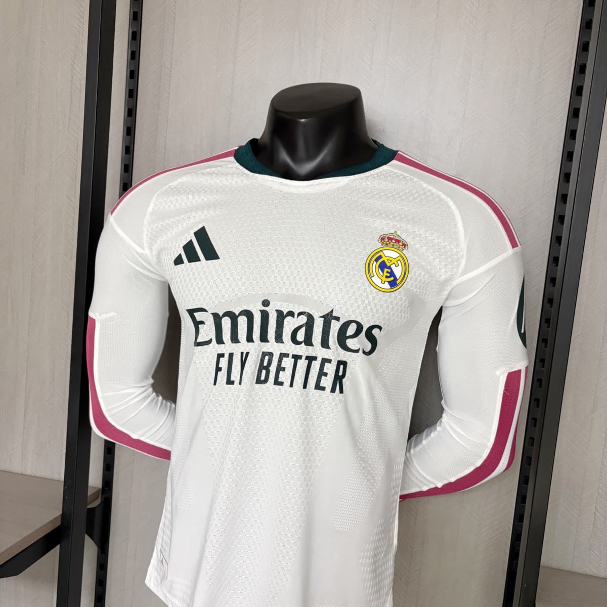 26/27 Real Madrid Home Jersey Player Version Long Sleeve S-3XL detalj 7