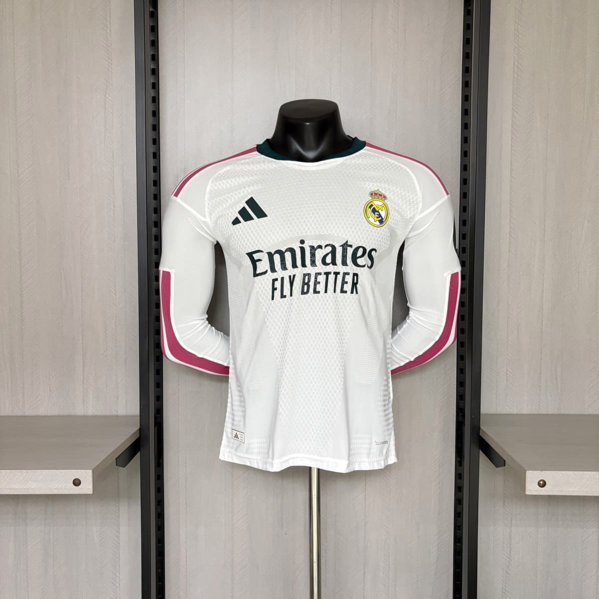 26/27 Real Madrid Home Jersey Player Version Long Sleeve S-3XL detalj 11