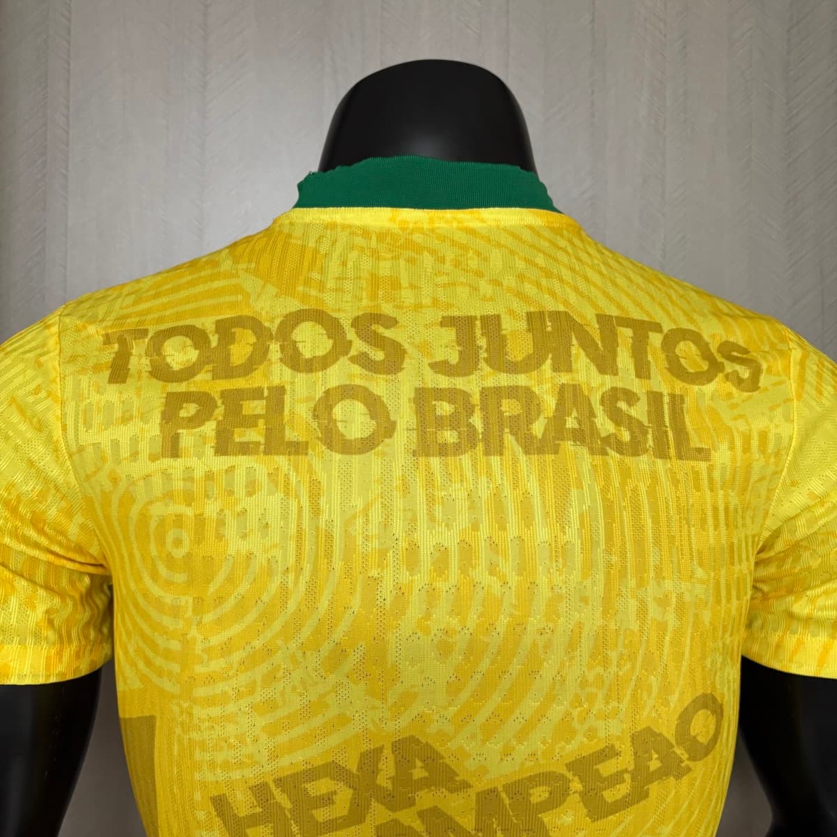 2026 Brazil Yellow Special Edition Jersey Player Version S-XXL detalj 4