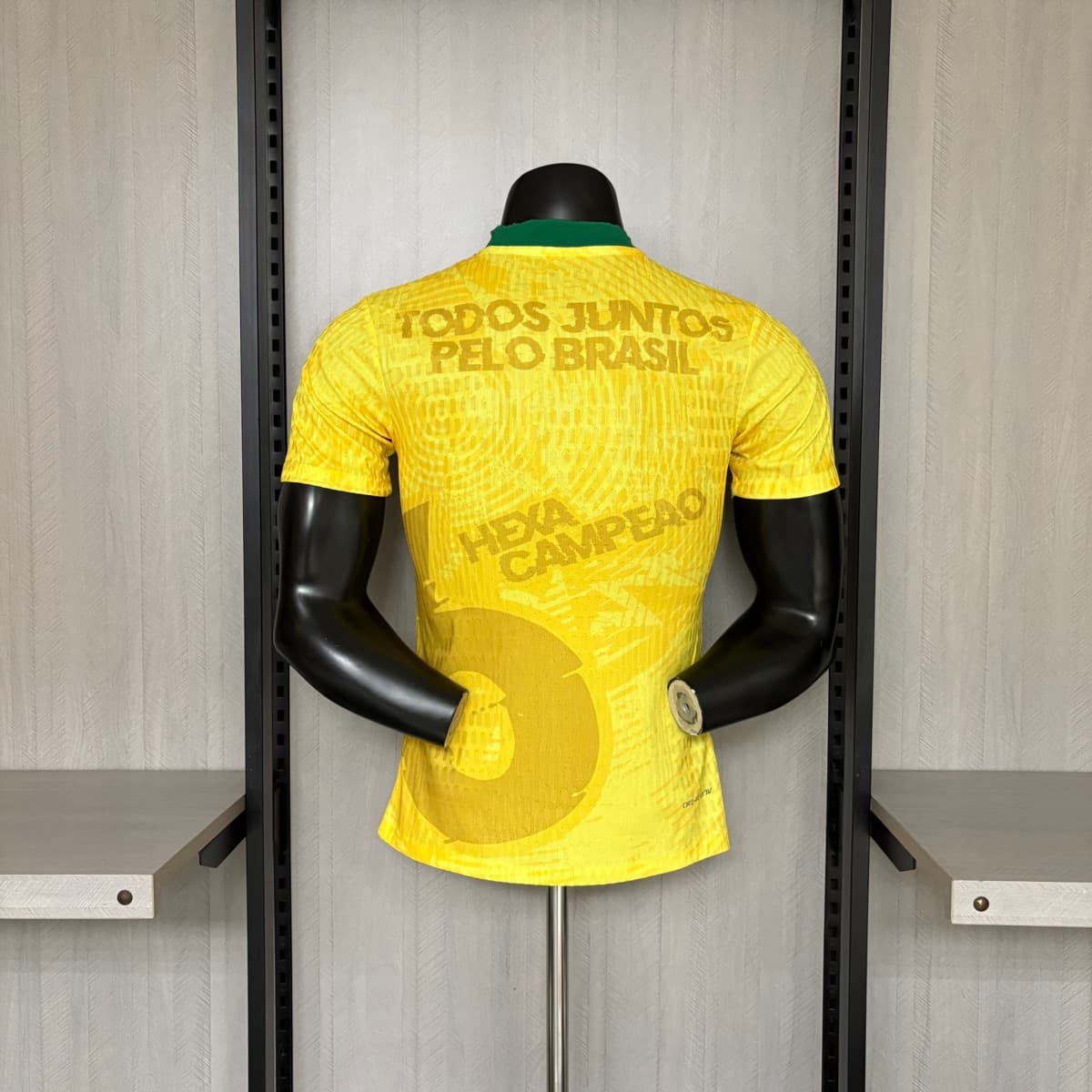 2026 Brazil Yellow Special Edition Jersey Player Version S-XXL detalj 5