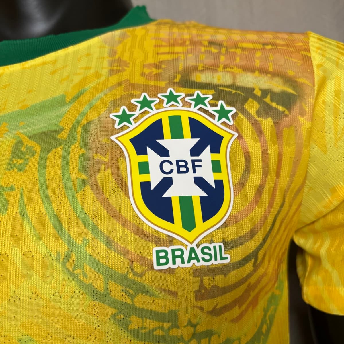 2026 Brazil Yellow Special Edition Jersey Player Version S-XXL detalj 10