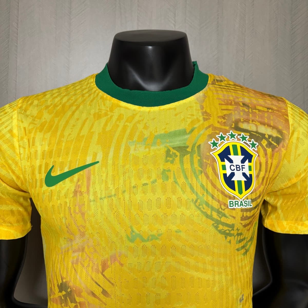 2026 Brazil Yellow Special Edition Jersey Player Version S-XXL detalj 11