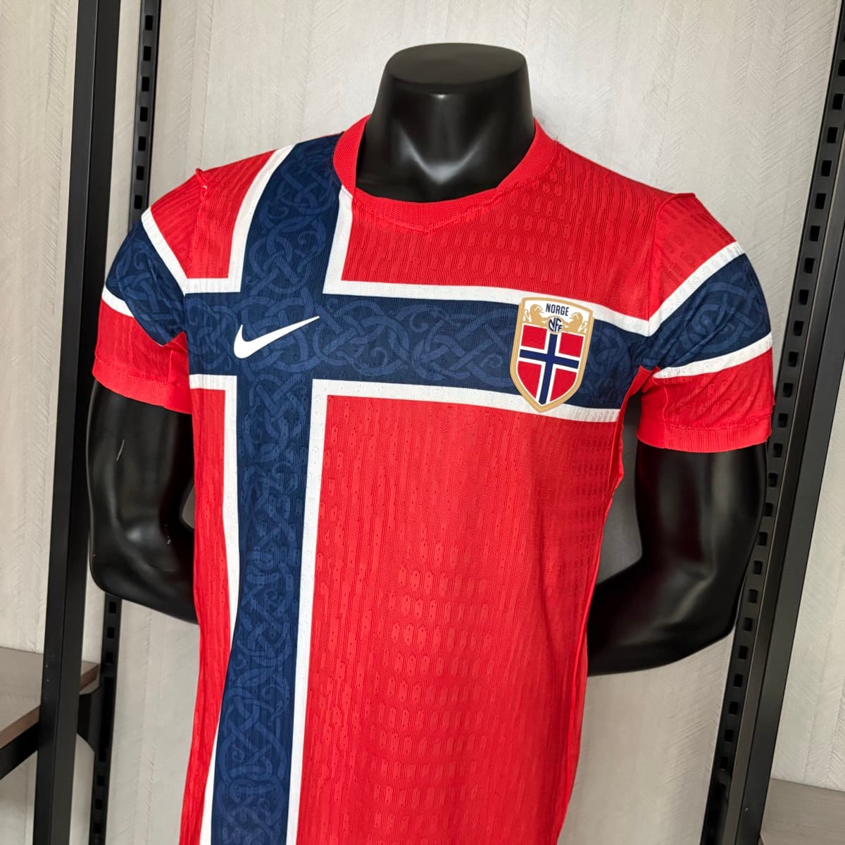 Norway 2026 World Cup Home Jersey Player version S-XXL detalj 8