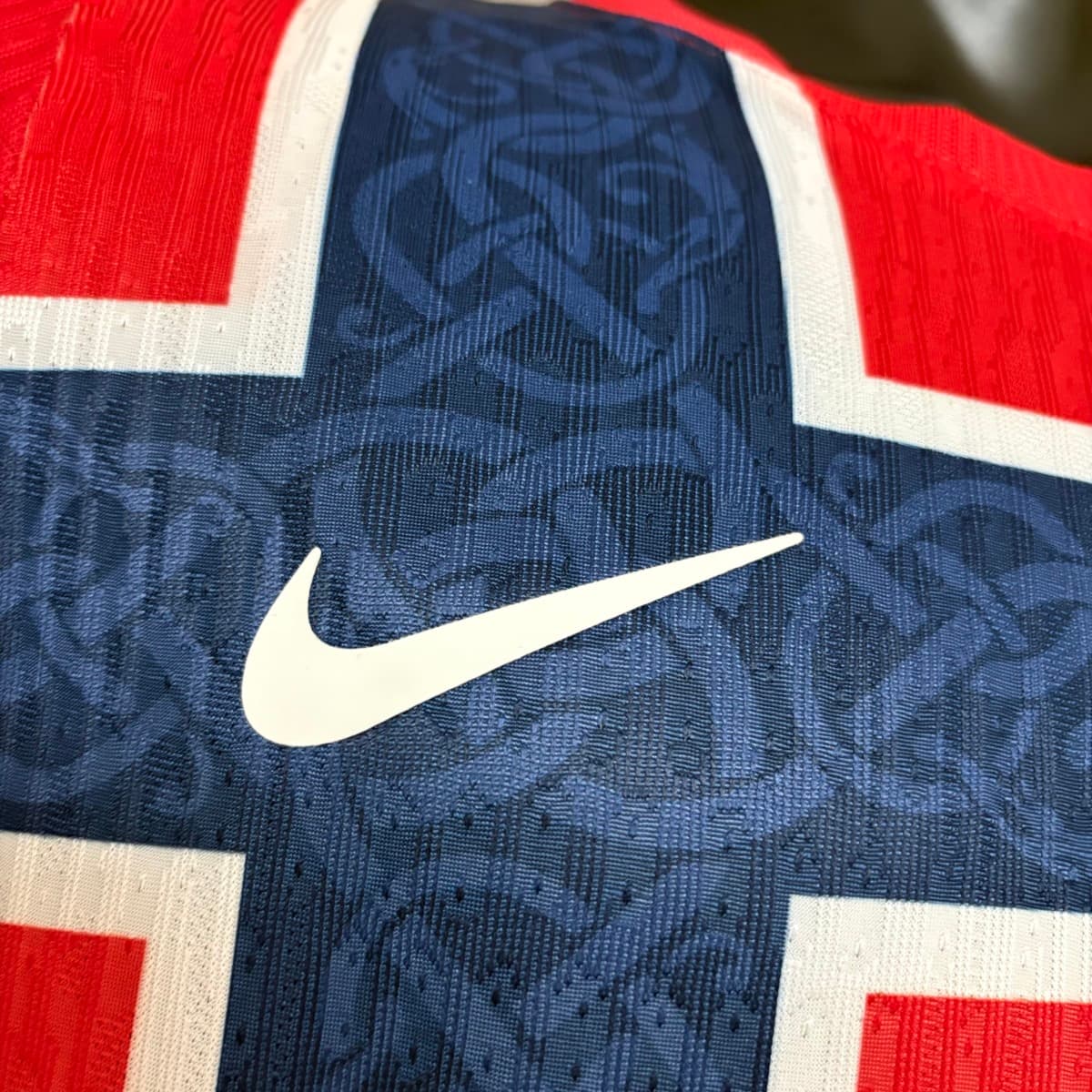 Norway 2026 World Cup Home Jersey Player version S-XXL detalj 9