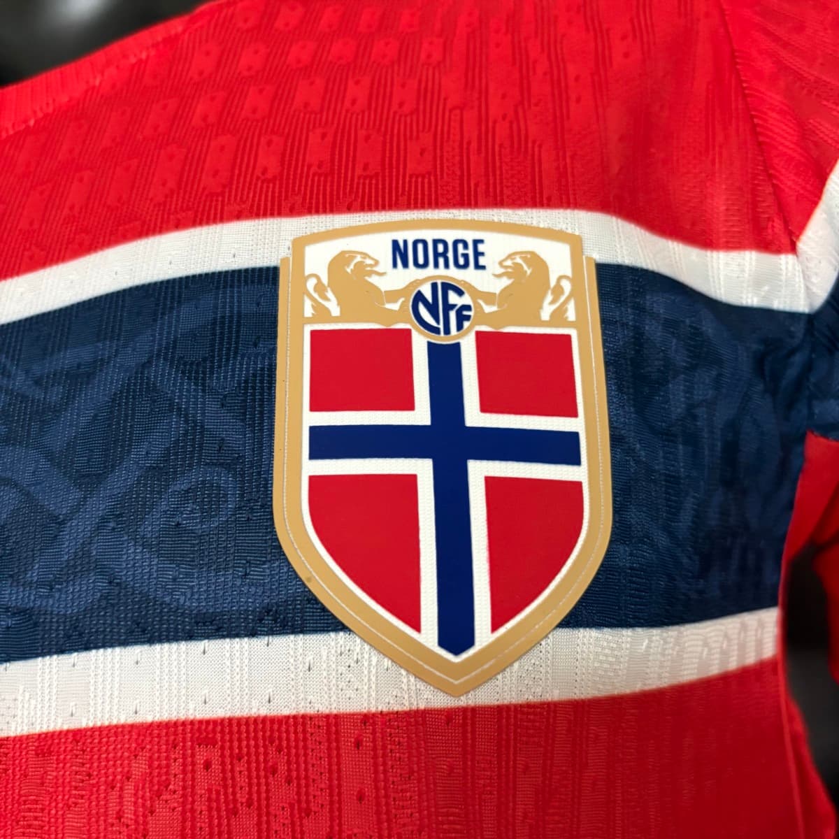 Norway 2026 World Cup Home Jersey Player version S-XXL detalj 10
