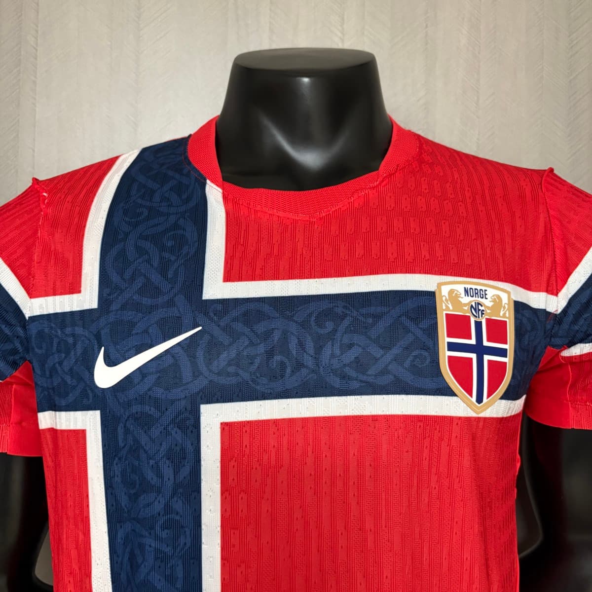 Norway 2026 World Cup Home Jersey Player version S-XXL detalj 11