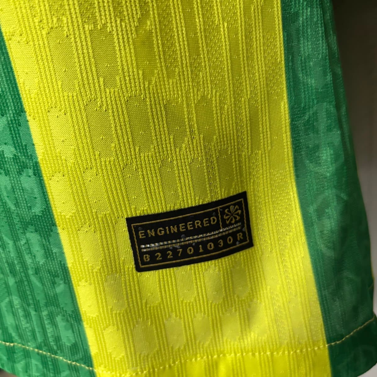 2026 Brazil Special Edition Yellow & Green Jersey Player Version S-XXL detalj 8