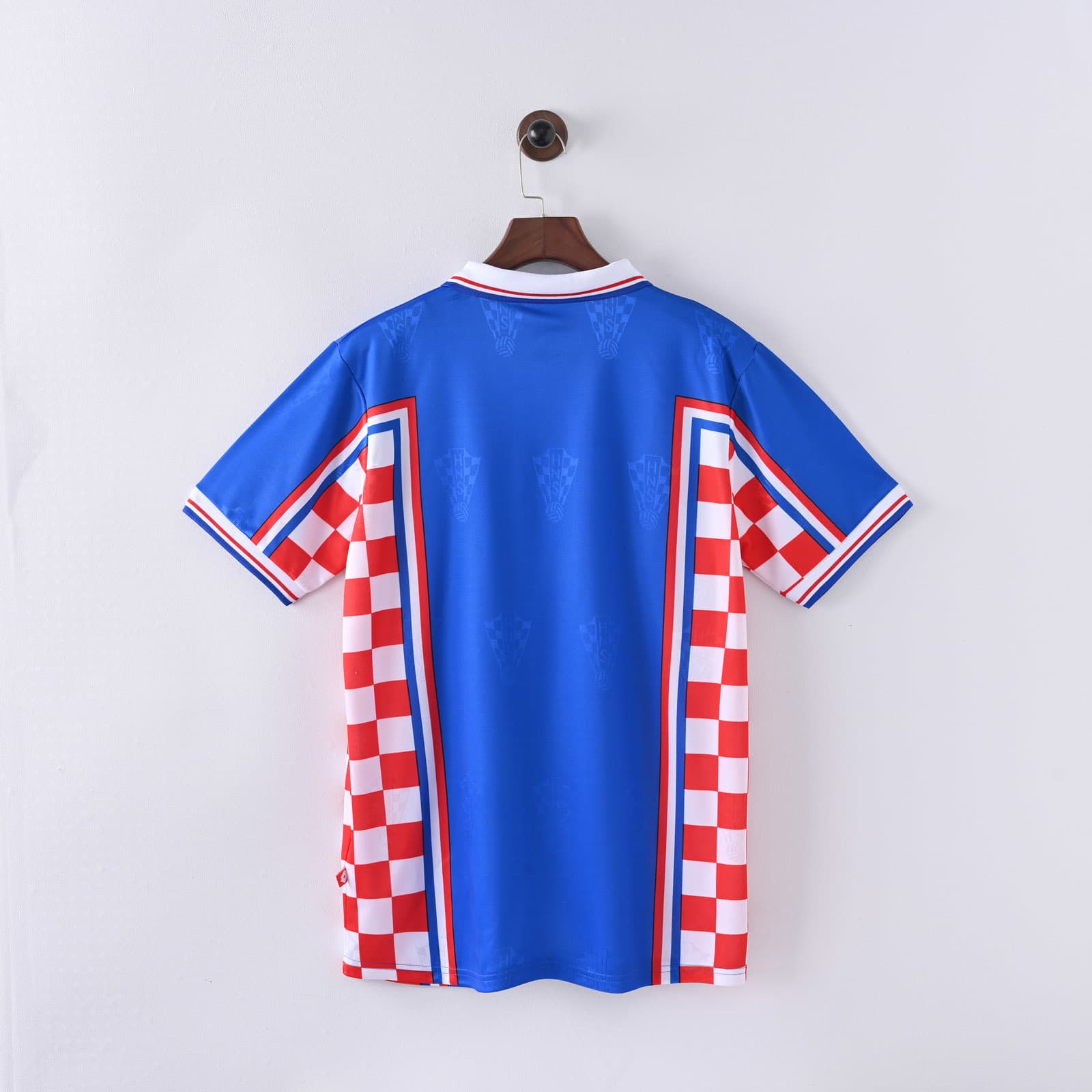 1998 Croatia Away Retro Soccer Jersey detalj 3