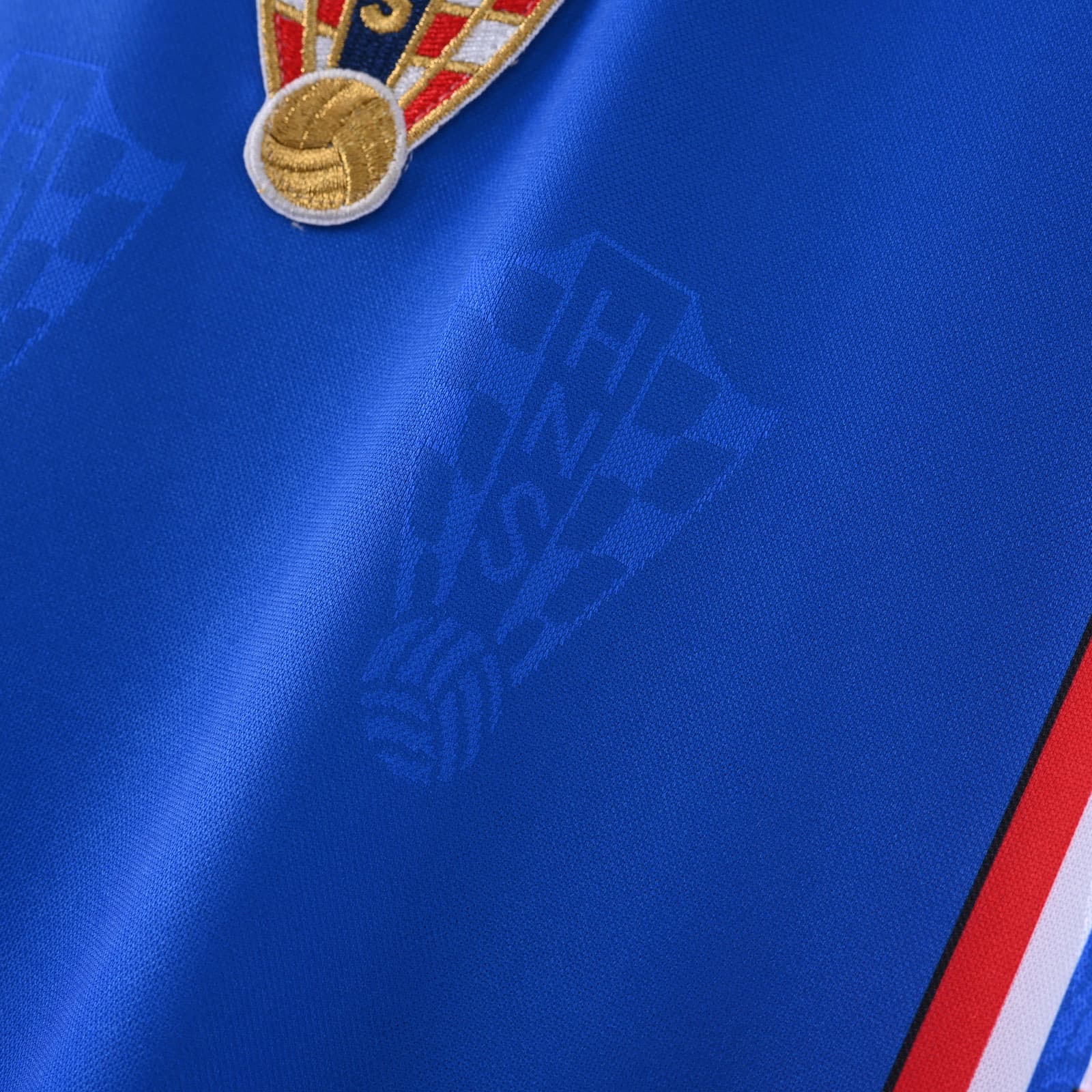 1998 Croatia Away Retro Soccer Jersey detalj 6