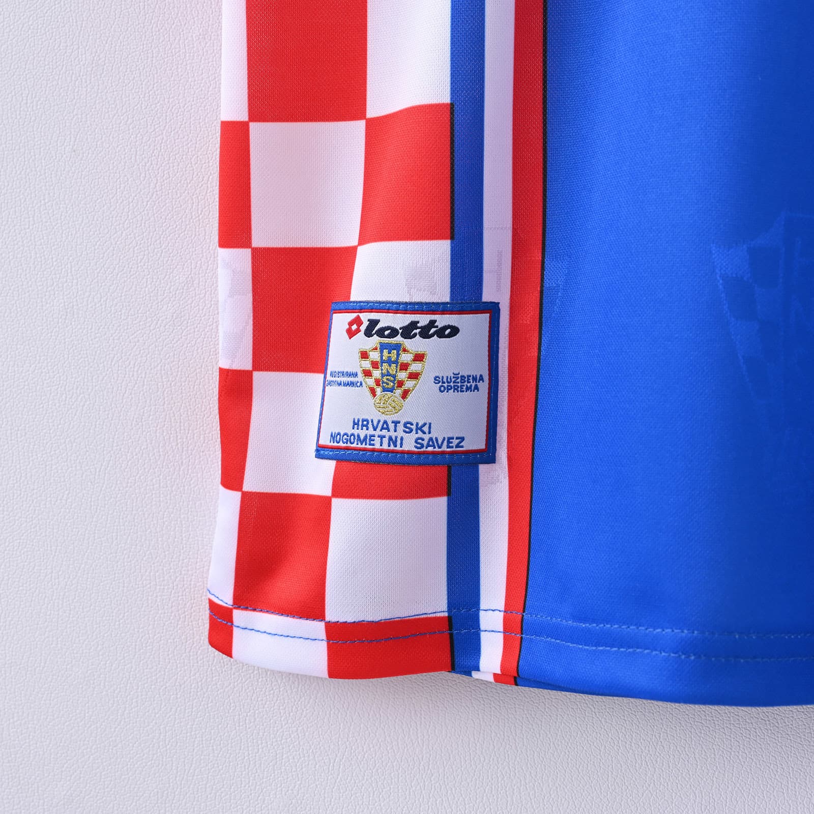 1998 Croatia Away Retro Soccer Jersey detalj 7