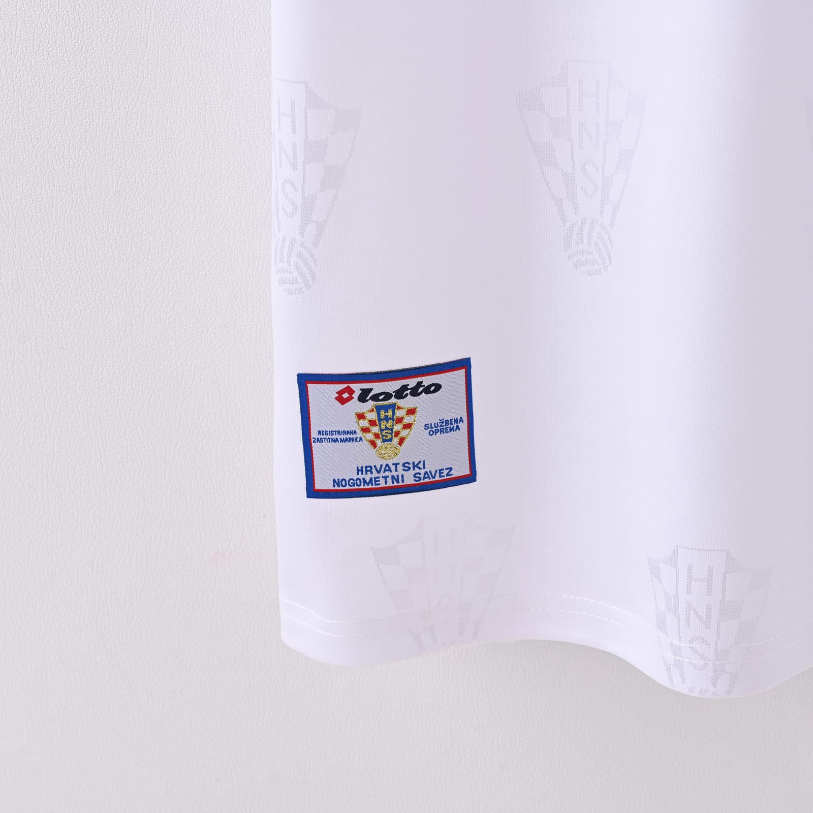 1998 Croatia Home Retro Soccer Jersey detalj 8